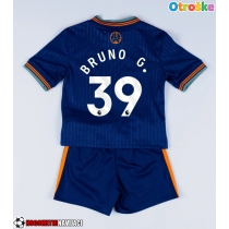 Otroške Nogometnih dresov Newcastle United Bruno Guimaraes #39 Tretji 2025-26 Kratki rokavi (+ hlače)